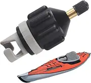 WUSJCOF 1 piece SUP valve adapter for compressor, electric SUP pump accessories, SUP adapter for stand up paddle board, kayak, inflatable boat and paddle board