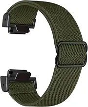 [ahayo] Elastic Strap for Casio G-SHOCK DW-5600 / GA-2100 / GW-M5610 / DW-5700 Nylon Soft Stretchy Watch Strap with Adjustable Buckle for GA-100/ GDF-100/ GLX-5600 / GW-6900