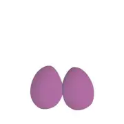 Mano Percussion EM100 Egg Shakers 25g Purple Pair