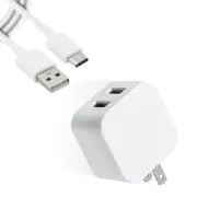 Dual USB Power Adapter Cable for Samsung Galaxy Note 20 Ultra 5G SM-N986U phone
