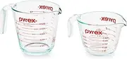 [Pyrex] Glass Measuring Cup (2-Piece Set)
