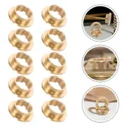 10 Pcs Powered Clock Mechanism Kit Shaft Quartz Accessories