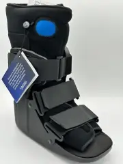 NEW United Ortho USA14115 Short Air Cam Walker Fracture Boot, Small, Black