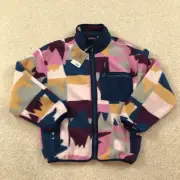 Patagonia Synchilla Full Zip Fleece Jacket Womens Small Frontera Marble Pink