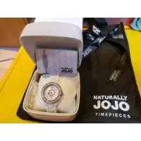 在飛比找蝦皮購物優惠-NATURALLY JOJO 晶鑽花漾陶瓷時尚腕錶  限量經