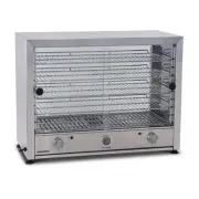 Roband Pie and Food Warmer Hinged Glass Door with Internal Light - 100 Pies -...