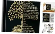 Canvas Wall Art Inspirational Quote Birthday Gifts for Mom, "A Prayer for My