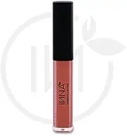 Inna Cosmetics & Nature - Liquid Lipstick, Vegan, Gluten Free, mineral, paraben Free, Cruelty Free, non GMO with Avocado, jojoba, almond and Grape Seed Oil, Vitamin E, Made in Canada 0.27 Us Fl oz (Angel) (Baby Spice)