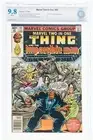 Marvel Two-in-one #60 1980 CBCS 9.8 NEWSSTAND Thing Impossible Man Perez cgc