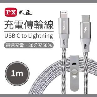 【PX大通-】超殺MAC iPhone快充 充電組 65W氮化鎵GaN充電器 蘋果MFi認證 充電線 充電頭(PWC-6512B/UCL-1G)