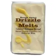 Swan Creek Candle Soy Drizzle Melt 4.75 Oz. - Glazed Banana Bread