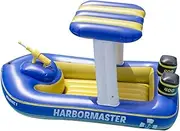 Original Inflatable Squirter Pool Float Series with Fun Constant Flor Water Squirter for Kids and Families | Cool Retro Design | for Beach Ocean Pool Lake | Oversized Extra Thick Material