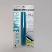 Wet n Wild Enhance and Define Megawear Mascara Black C136 0.24 Oz