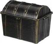 Small Pirate Treasure Box Antique Plastic Pirate Chest Portable Small Toys Storage Box