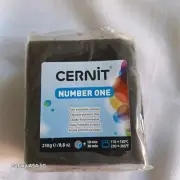 Polymer Clay Cernit Number One, 100 Black - 250g Polymer Clay & Crafts