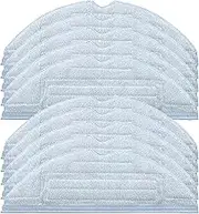 HUAYUWA Replacement Microfiber Mop Cloth Cleaning Pads Fits for Roborock T7S T7S Plus S7 Vacuum Cleaner Accessories (10 Pack)