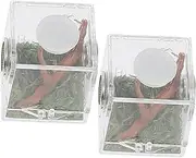 Jumping Spider Habitat Box Spider Enclosure Boxes Landscape Small Pet Breeding Spider House for Decorative Use