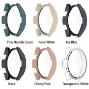 PC Glass Full Screen Protector Case Cover For Samsung Galaxy Watch 4 40mm 44mm