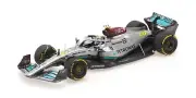 1:43 MINICHAMPS Mercedes Amg W13 Lewis Hamilton Bahrain F1 Gp 2022 417220144 Mod