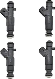 XEBRAD 4pc Fuel Injector, for Renault, CLIO II 1999~2003 MEGANE 1998~1999 1.6 8V 0280155843 Fuel Injector Cleaner