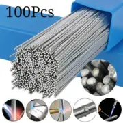 100pcs 1.6MM x 50CM Aluminum Solution Welding Flux-Cored Rods Wire Brazing Rod