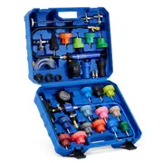 31Pcs Radiator Pressure Tester Coolant Vacuum Purge Refill With 23 Adapters