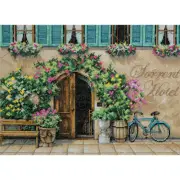 Dimensions Sorrento Hotel Counted Cross Stitch Kit-14"X10" 14 Count