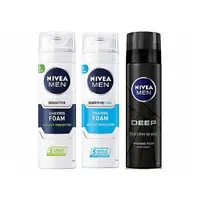 在飛比找小三美日平價美妝優惠-NIVEA 妮維雅~男士刮鬍泡(200ml) 款式可選