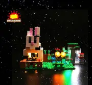 Brick Shine GC Light Kit for LEGO® The Rabbit Ranch 21181