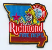 Richmond Fire Department Patch Missouri MO v2