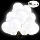 UP 50/100PCS LED Balloon Lamp Lights Lantern Light Balloons Glow Christmas Party