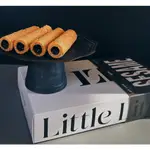 【LITTLE LITTLE 少少蛋捲】｜厚餡芝麻蛋捲8入｜ 設計款包餡禮盒｜NO.1等級 手工蛋捲 網友好評回購第一