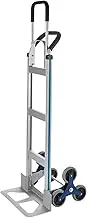 Car End Pipes Stair Climbing Cart Heavy-Duty Hand Truck Dolly 650 Lbs Stair Climber Hand Trucks with Adjustable Handle Heavy Hand Truck