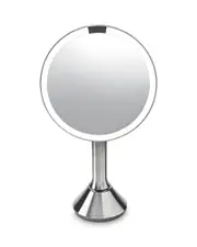 8 Sensor Makeup Mirror, 5x Magnification & Adjustable Brightness