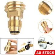 BBQ Propane Refill Adapter Gas Stove Cylinder Tank Brass Coupler Heater Bottle