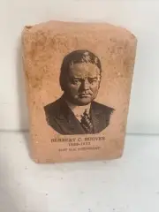 Vintage Mayflower Soap Glastonbury Conn. Presidential Soap Herbert Hoover