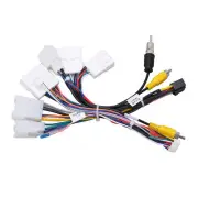 16 Pin Radio Wiring Harness GPS Power Cord For Highlander Levin