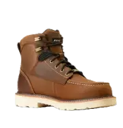 Ariat Men's Rebar Lift 6" Composite Toe Distressed Brown Work Boots 10046876