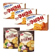 在飛比找momo購物網優惠-【好麗友】韓國原裝焦糖千層酥打餅與法式麵包餅重磅5入組