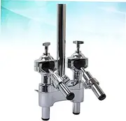CORHAD Double Tom Holder Stand Mount Metal Drum Tom Bracket Jazz Drum Set Accessory