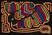 Black And Orange Weird Critter Mola