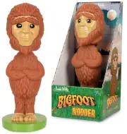 Sasquatch Bigfoot Nooder Bobble Head Shaking Car Dashboard - Archie McPhee