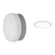 [套裝購買] Iris Ohyama LED 門廊/浴室燈圓形日光白色 1020lm CL10N-CIPLS-BS & LED 吸頂燈可調光型 ~6 榻榻米遙控 3300lm CL6D-5.0