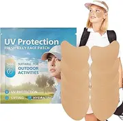 Sun Under Eye Patch | Patches for Sun UV Facial Patches | Hydrating Skin Care Sunscreen Patch | Outdoor UV Protection Face Patch | Clear UV Facial Golf Patches Protection Sun Patch for Sun Protection