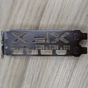 For XFX RX5500XT 5600XT RX580 588 I/O Shield Back Plate BackPlate Blende Bracket