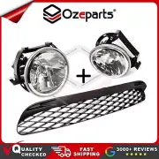Ford Falcon BF XR6 XR8 Pair Fog Light Lamp & Lower Bumper Mesh Grille Grill Set (for: Ford)