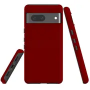 For Google Pixel 7 Case Tough Protective Cover Maroon Red