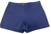 Ladies size 16 DOTTI Blue Cotton Shorts *NEW* RRP $29.95