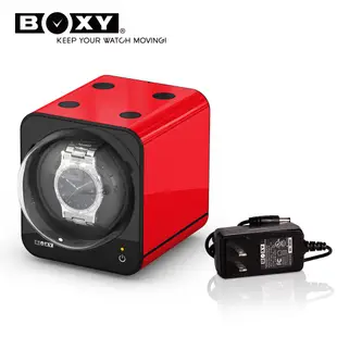 【BOXY自動錶上鍊盒】Fancy Brick-含變壓器 機械錶動力儲存 WATCH WINDER 搖錶器 動力儲存盒