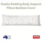 Giselle Bedding Body Support Pillow Bamboo Cover Long Rest Maternity Hip Back